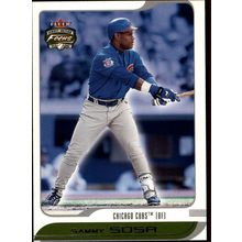 2002 Fleer Focus JE Sammy Sosa #140