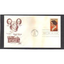 FDC Artmaster 2146 22c Abigail Adams (Cachet-U/A) CV40100