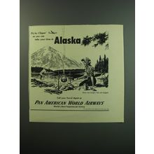 1949 Pan American World Airways Ad - Fly by Clipper so you can take your time
