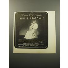 1951 Bing & Grondahl Porcelain Advertisement - Mother & Child