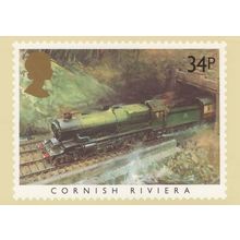 Cornish Riviera PHQ Rare Limited Edition Train Postcard