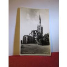 NORWICH CATHEDRAL, from N. E., NORFOLK. unused postcard RP 1950s =