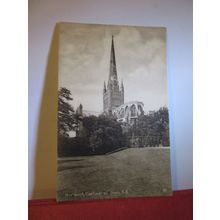 NORWICH CATHEDRAL, from S.E. NORFOLK. unused antique postcard =
