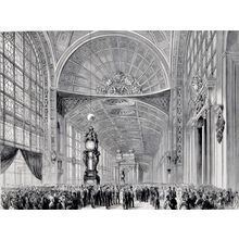 OPENING OF THE PARIS EXHIBITION 1878 Horace Harral VICTORIAN ENGRAVING