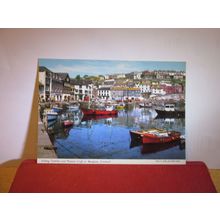 FISHING TRAWLERS, MEVAGISSEY, Cornwall unused postcard by John Hinde 2DC32 =