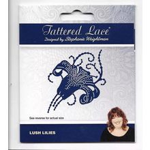 Tattered Lace. Lush Lilies Die Set. Die Cutting Cardmaking Scrapbooking Crafts