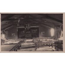 Indentified YMCA at Cliffs Snooker Old Billiards Table 1918 WW1 Old Postcard