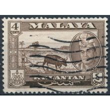Sultan Yahya Petra: 4c - Kelantan 1962 - FH - SG 98