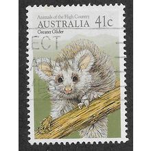 AUS 1990 41c 'ANIMALS IN THE HIGH COUNTRY- GLIDER' FINE USED (EBID67-892)