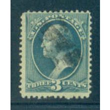 Used 184 3c George Washington Just Clears M00446