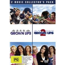 Grown Ups / Grown Ups 2 DVD | Adam Sandler, Kevin James | Region 4