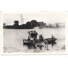 Howden Dyke Ferry Yorkshire Humberside Libraries Reproduction Postcard 27