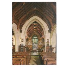 SANDRINGHAM CHURCH, NORFOLK unused vintage postcard =