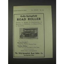 1910 Kelly-Springfield Road Roller Ad