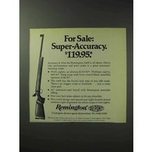 1971 Remington 540x Rifle Ad - For Sale Super Accuracy