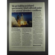1982 Honeywell ATMOS Spectrometer Ad - Space Shuttle