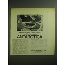 1974 Lindblad Travel, Inc. Ad - Short of the moon - this is as far as you travel