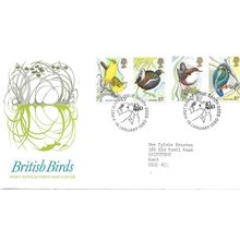 1980 British Birds Illustrated FDC Sandy Beds CDS .