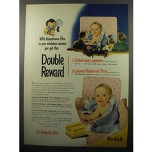 1950 Kodak Kodachrome Film Advertisement - in your miniature camera