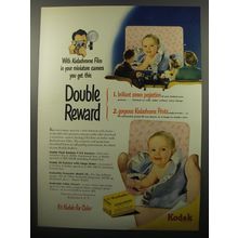 1950 Kodak Kodachrome Film Advertisement - in your miniature camera