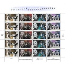 American Choreographers Sheet of Twenty 37 Cent Postage Stamps Scott 3840-43