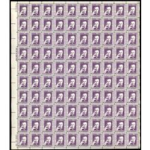 1294, $1 Eugene O'Neill Complete Fresh Sheet of 100 Stamps - Stuart Katz