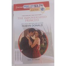 the impoverished princess by robyn donald novel fiction paperback good