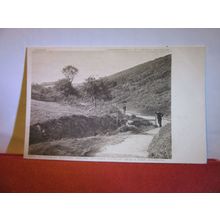 DOUGLAS ELECTRIC RAILWAY , ISLE OF MAN unused antique postcard (g) =