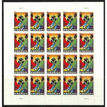 Kwanzaa Sheet of 20 Current Rate Postage Stamps Scott 4584