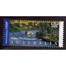 AUS 2002 50c 'WALKERS FLAT' FINE USED (EBID43-982)