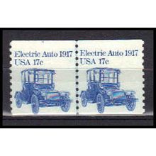 1906 17c Electric Auto Fine MNH Dry Gum CNP Left 4 # on Top PA0219