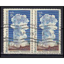 Used 1453 8c Old Faithful (2) Topton, PA. E1950