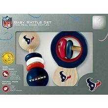 MasterPieces NFL Houston Texans Natural Wood, Non-Toxic, BPA, Phthalates, & Form