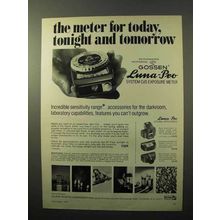 1970 Gossen Luna-Pro CdS Exposure Meter Ad - Today