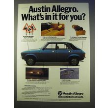 1977 Austin Allegro Car Ad - What's in It For You?
