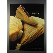 1980 Bally Shoes and Purses Ad - The World Of