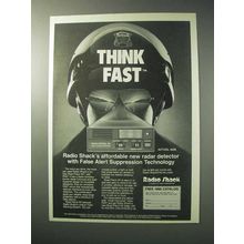 1986 Radio Shack Patrol XK Radar Detector Ad