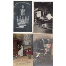 The 1000 Guineas Trophy 4x Antique Music Postcard s