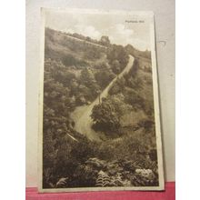 PORLOCK HILL, SOMERSET. unused vintage postcard =