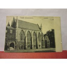 GRAMMAR SCHOOL, NORWICH, NORFOLK. used antique postcard c.1915 pm /