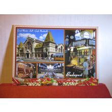 multiview, BUDAPEST, HUNGARY used postcard 2009 pm =