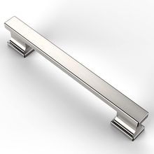 Asidrama 10 Pack 5 Inch(128Mm) Brushed Satin Nickel Kitchen Cabinet Handles, Cab