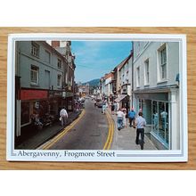POSTCARD: GATEWAY TO WALES - ABERGAVENNY, FROGMORE STREET: 1993