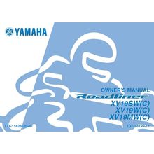 YAMAHA XV19SW(C) XV19W(C) XV19MW(C) OWNERS MANUAL MOTORCYCLE 95 PAGES IN ENGLISH