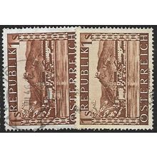 1945/1947 Michel 767I+767II - fine used (o)