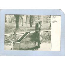 MA Cambridge The Old Pump Harvard University Undivided Back ma_box1~432