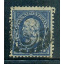 Used 264 1c Benjamin Franklin Fine M02847