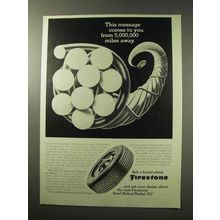 1977 Firestone Steel Belted Radial 721 Tires Ad - Message
