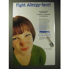 2002 Aventis Nasacort AQ Ad - Fight Allergy-Face