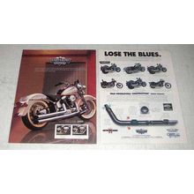 2001 Hard-Krome Double D's Doublewall Pipes Ad - Lose the Blues